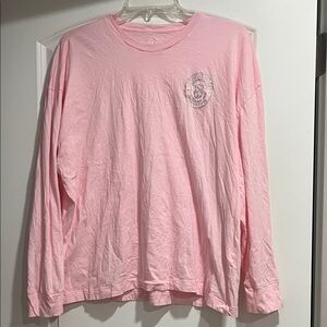 Victoria's Secret Light Pink Long Sleeve Tee